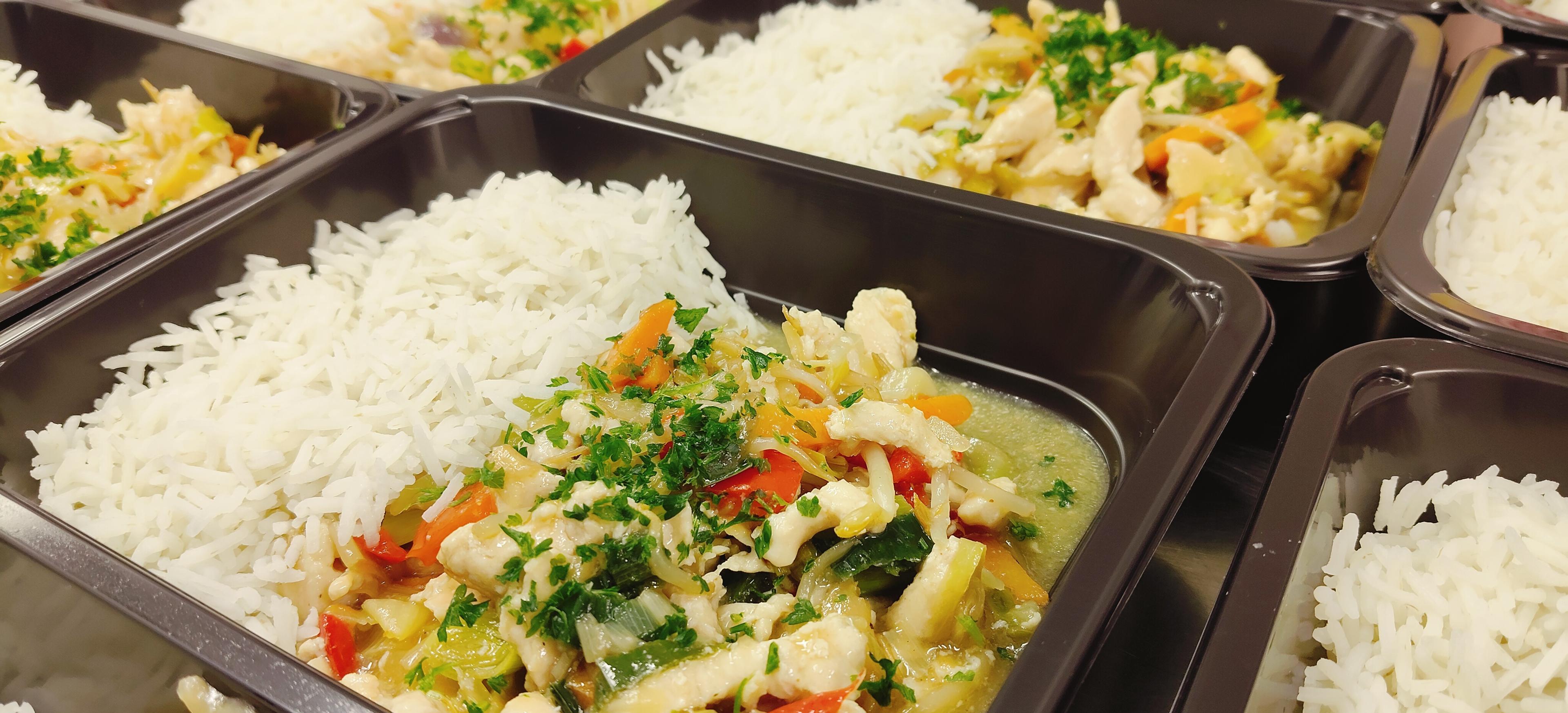 Poulet chinois riz